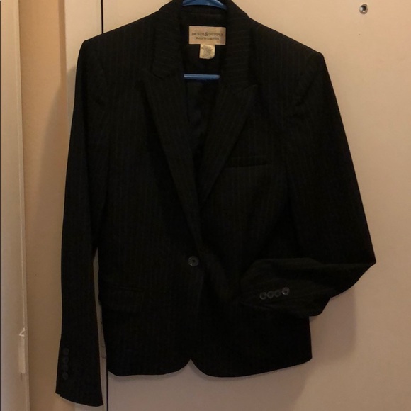 Woman’s Denim & Supply Pinstriped Blazer Jacket - Picture 3 of 6